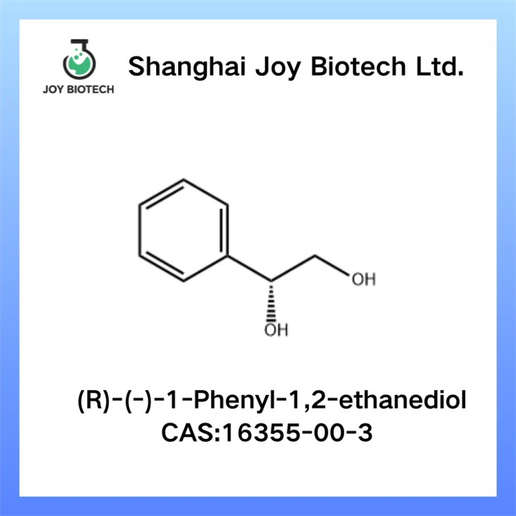 (R)-(-) -1- phenyl -1, 2- Ethanediol cas 16355-00-3