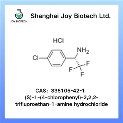 (S) -1- (4-chlorophenyl) -2,2,2-trifluoroethan-1-amine hydrochloride cas No 336105-42-1